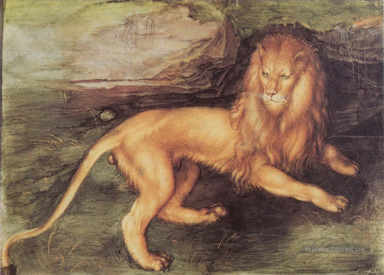 Lion Albrecht Dürer Peintures à l'huile
